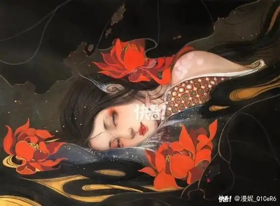 半妖半人,美到极致_漫画图片_绘画_动漫_漫评_二次元社区