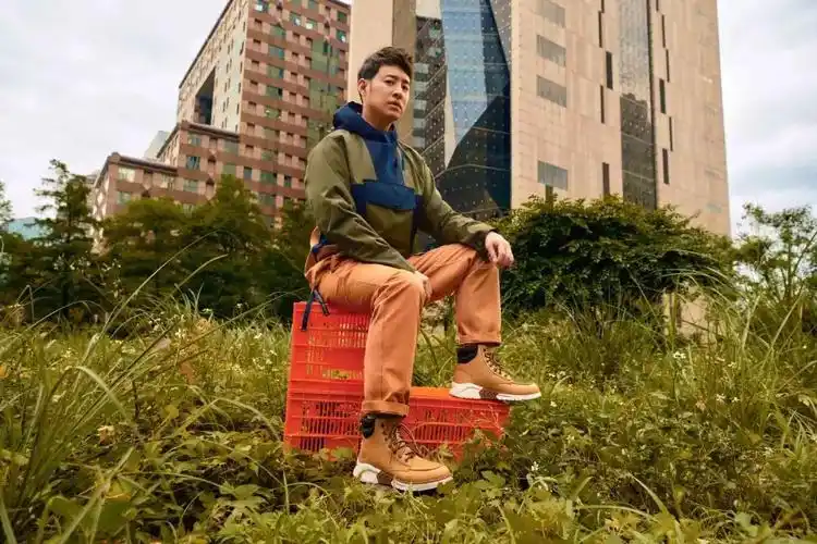 时尚先锋,著名歌手 timberland亚太区品牌代言人 潘玮柏亲临现场 现场