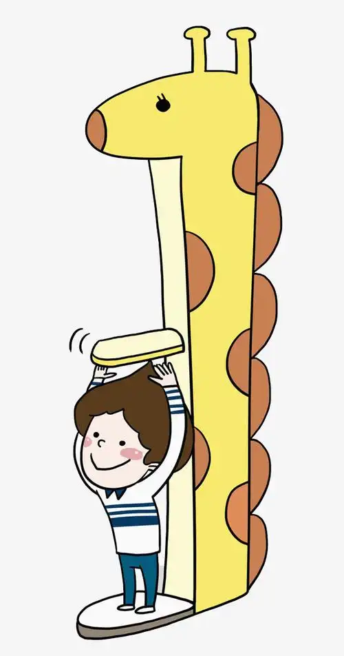 卡通量身高的男孩免抠素材免费下载_觅元素51yuansu.com