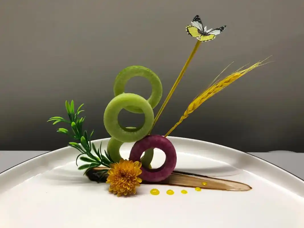 创意盘饰 #摆盘技巧 #原创作品 - 抖音