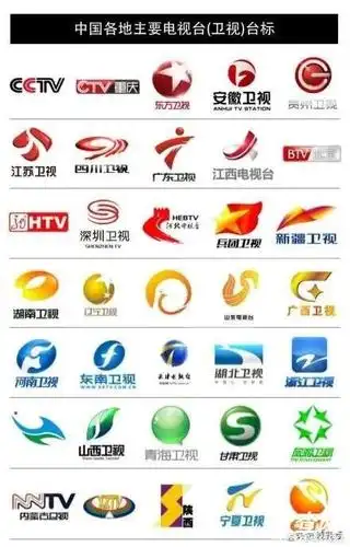 【图说娱乐】全国卫视台标基本分为红色,金色,蓝色和混色四大