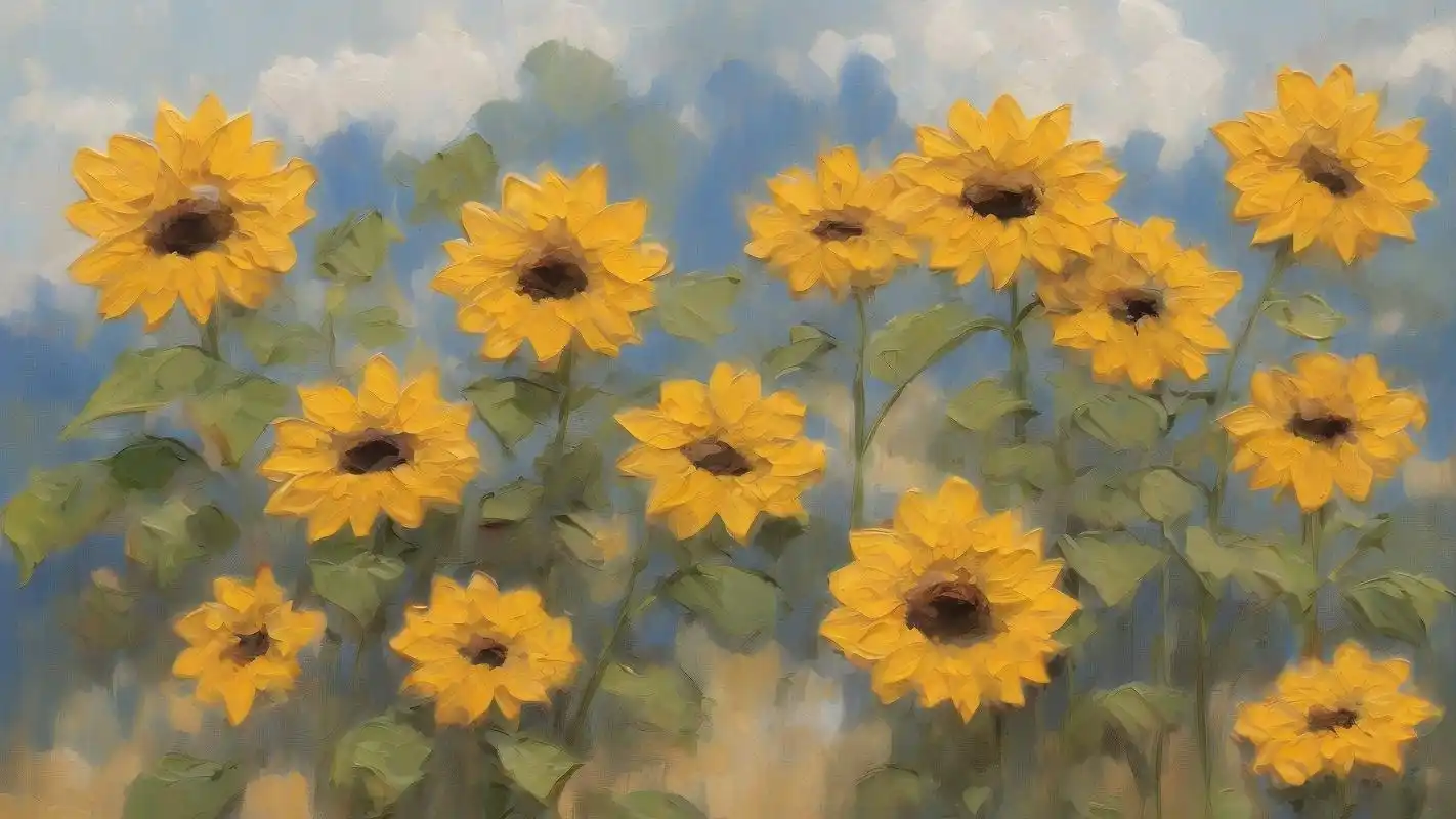 97绝美向日葵壁纸来袭95