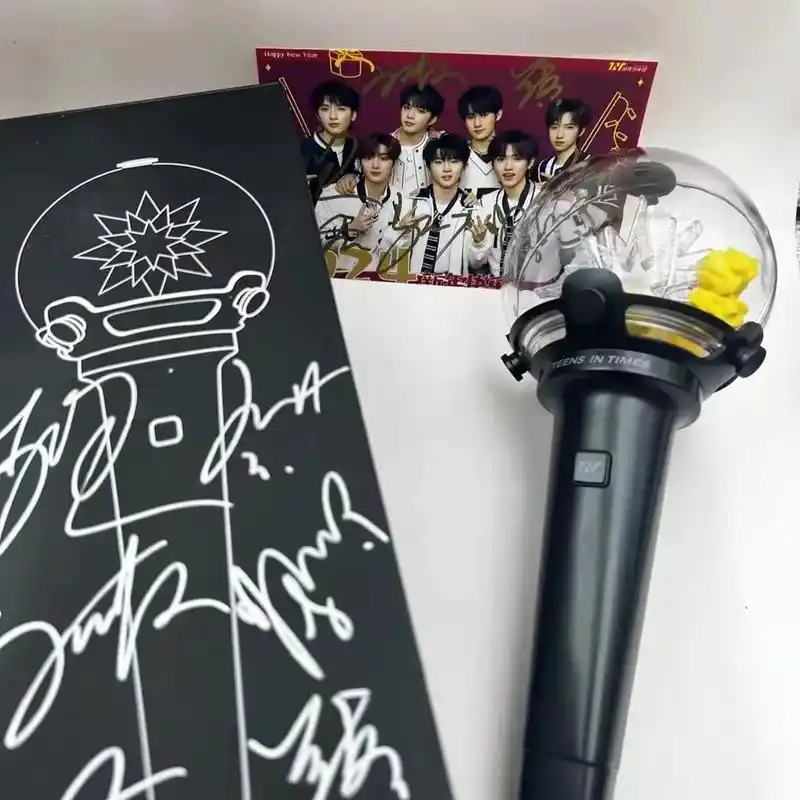 7815【时代少年团二代应援棒】官方应援棒无赠品小卡 亲签应 - 抖