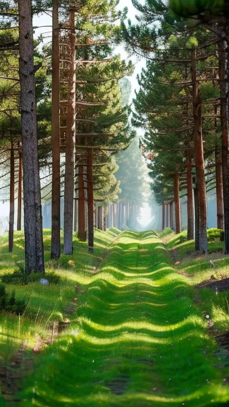 宝宝们,给你们带来一组绝美的超清4k森林竖屏壁纸!