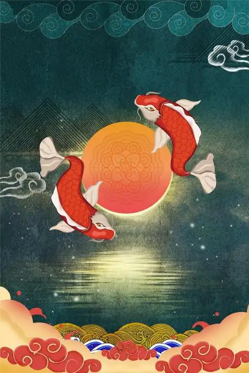 年年有鱼年年有余吉祥背景_网易订阅
