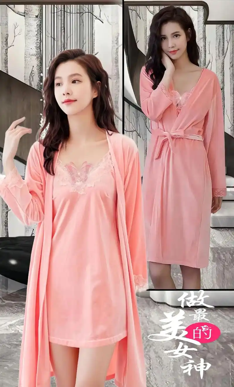 秋冬新款金丝绒吊带睡裙