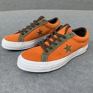 力冠旗舰店天猫首尔匡威莱斯联名all star cx黑橙色果冻底陈伟霆