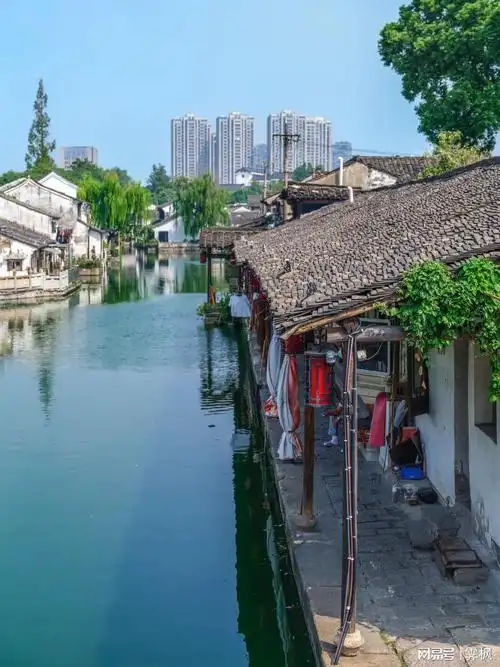 壁纸江南古镇小桥流水人家