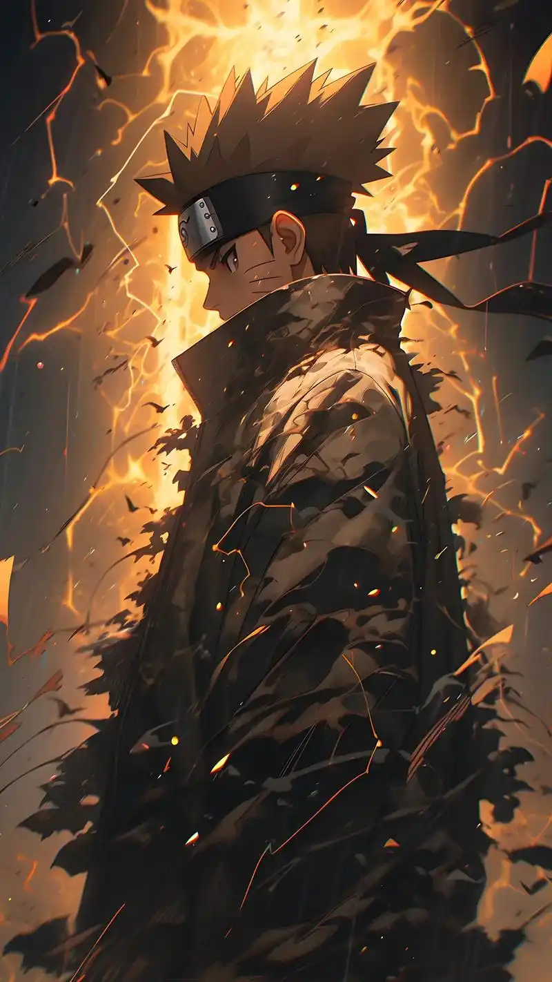 火影鸣人篇(动图制作中)midjourney精美壁纸-附魔法 - 抖音