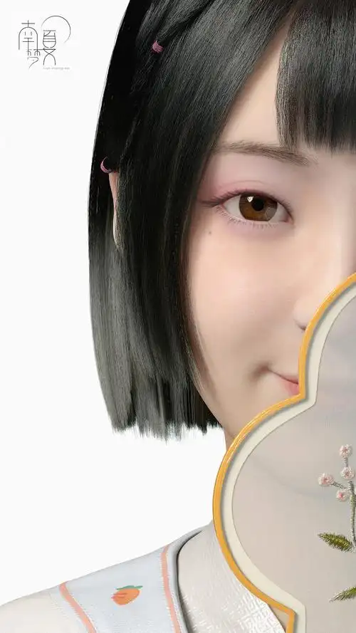 次世作品超写实国风虚拟kol南梦夏