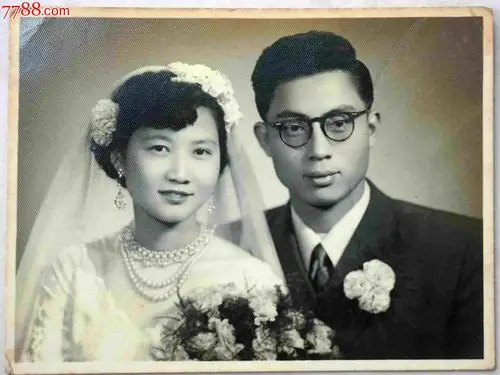 早期结婚照