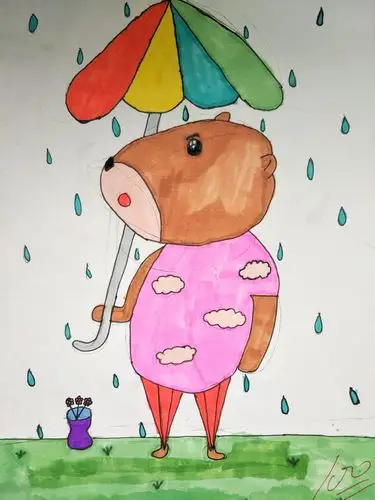 学生经过一年级美术学习,对美术有了一定的认识,知道美术不只是画画