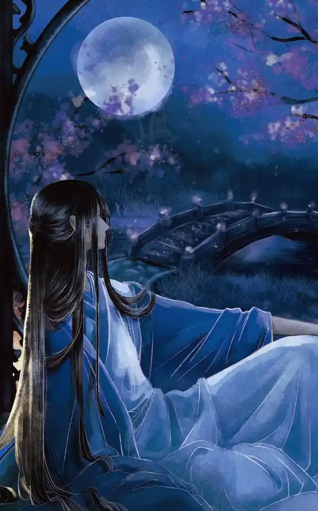 高颜值的二次元古装帅哥,风度翩翩气质不凡,一身白色装扮恰到好处