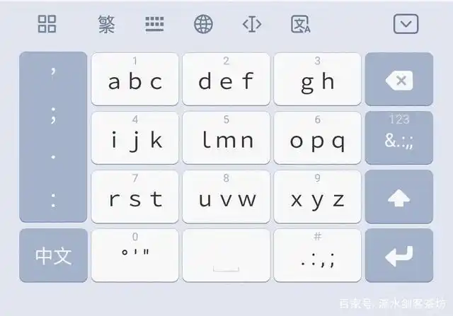 九宫格键盘优化