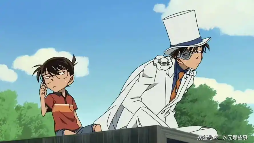 工藤优作和黑羽盗一是双胞胎兄弟_怪盗基德_父亲_青山刚昌