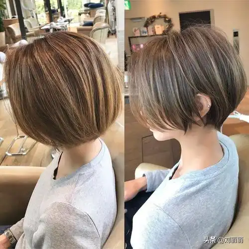 夏季留一头厚重的波波头,会显得比较闷不够清爽,尤其是一出汗,整个