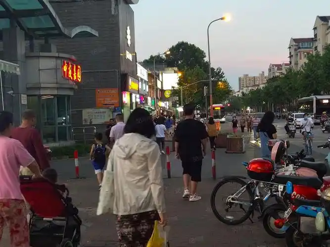 【10图】静安区康定路十字路口全天客流!左右两边都是医院人流量巨大!