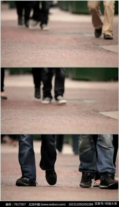 "漠视"的眼神,"快速"的脚步