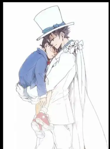 柯南和基德的壁纸