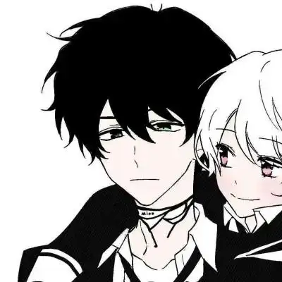 高清动漫cp头像情侣一对超甜