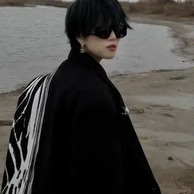暗色系低调高冷孤独感男生头像
