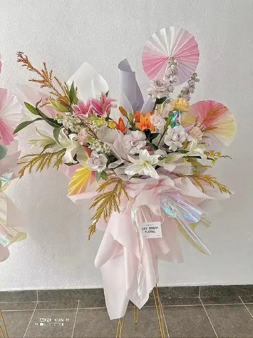 演唱会#*32343734蔡徐坤「迷」花篮应援千层金侵染吉隆坡的夜