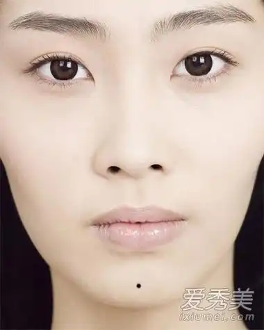 女人左下巴有痣克夫吗?