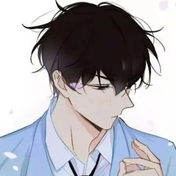 帅气撩人高冷动漫男头像 二次元高冷侧脸男头像