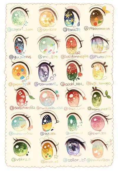 十二星座的眼睛 可爱
