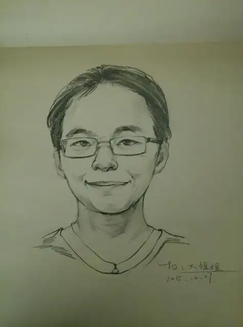 人物肖像画素描人物肖像画素描简单