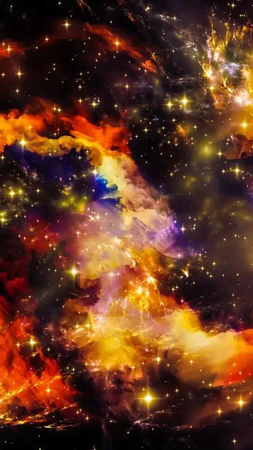 美丽的太空,宇宙,星星,闪耀 iphone 壁纸