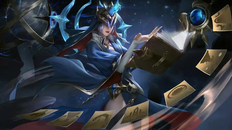 lol英雄联盟 众星之子 索拉卡 soraka 星域学者 4k壁纸