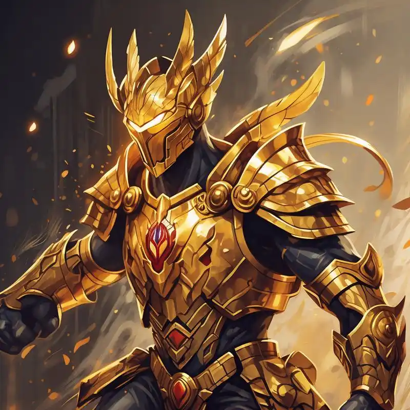 想要一款炫酷的黄金色微信头像吗?来这里就对了!