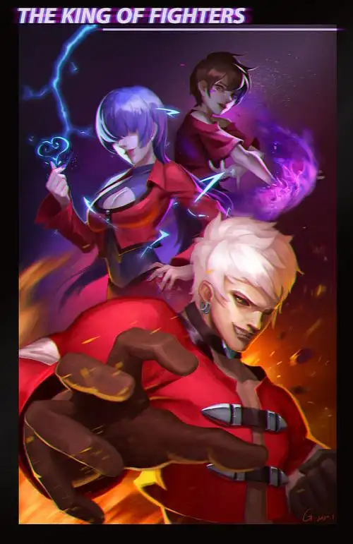 kof拳皇同人七枷社夏尔米克里斯