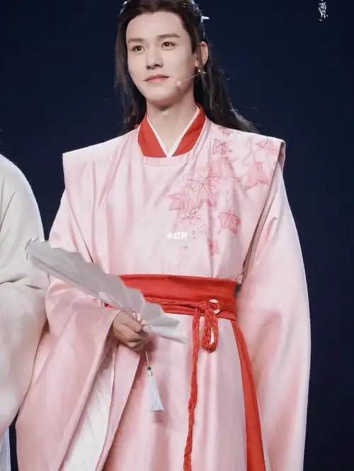 山河令温客行粉衣印象缠花发簪