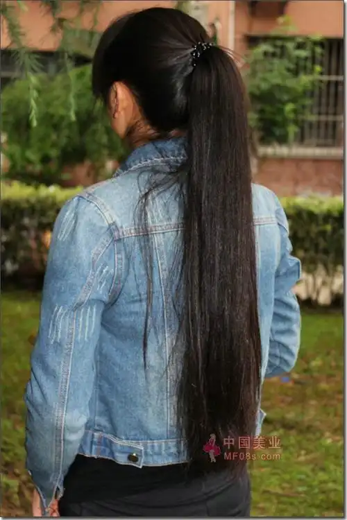 剪下20岁姑娘的过腰秀发-上海ww1021# 交易_中国长发