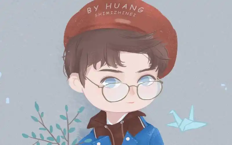 【板绘】q版易烊千玺绘制过程