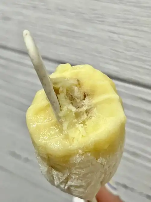 这个香蕉雪糕你们吃过没有啊很好吃