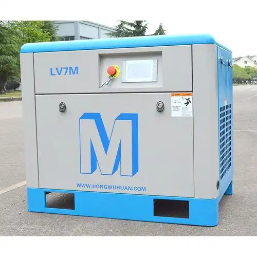 厂家现货批发红五环螺杆机红五环空压机永磁变频螺杆式空气压缩机