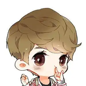 鹿晗的萌图要动漫的带鹿角