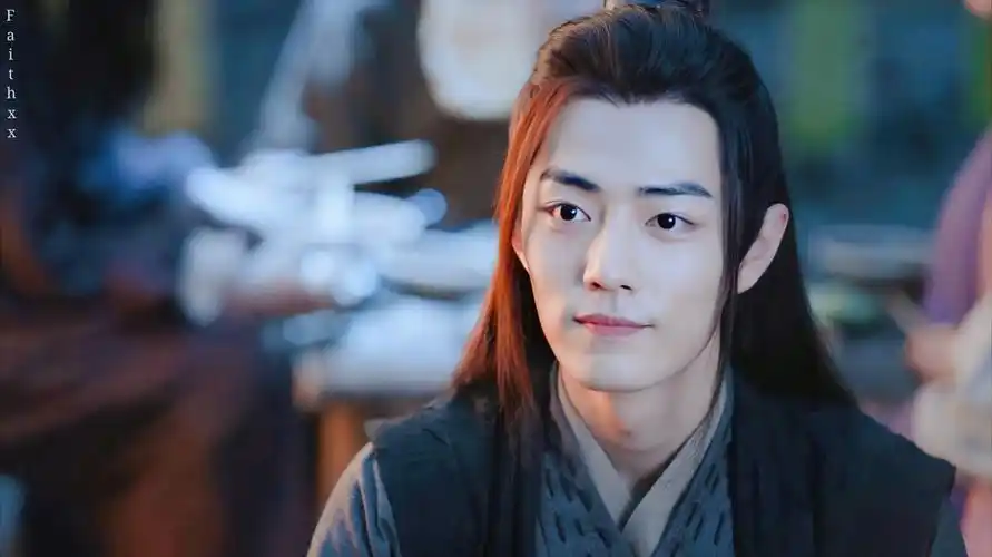 肖战陈情令 魏无羡你甜到我心坎儿里去了 cr.