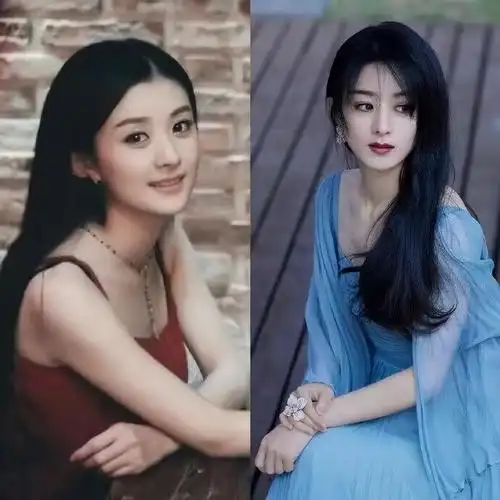 看到赵丽颖早年的照片,不禁让人感叹,那些没有经过整容的女明星真的