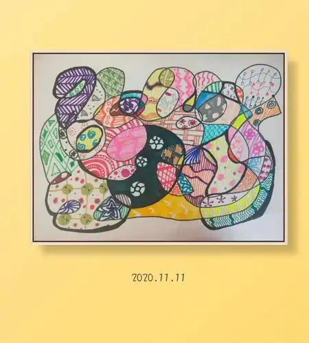 《一根线的联想》——记满江小学校本课程之我的美术课