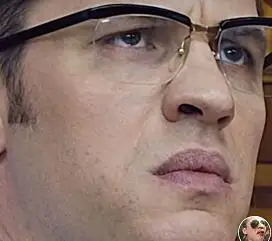 黑道传奇汤姆哈迪同款眼镜时尚前卫大脸西装眼镜架