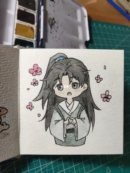 36‖周子舒小可爱_水彩画_临摹_水彩_文化_绘画