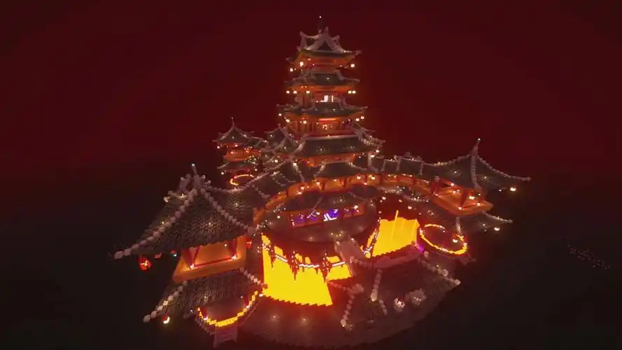 [我的世界]古风地狱大厅 快叫上小伙伴开肝吧!