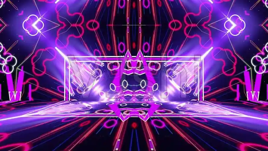 《嘟哟嘟摇》dj舞曲led舞台表演背景