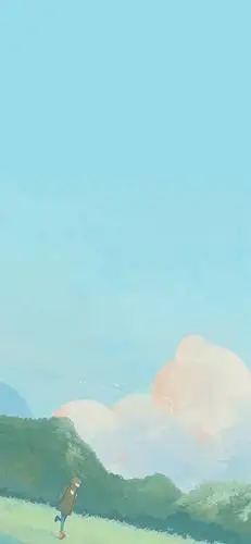 色调清新自然的竖屏手机壁纸