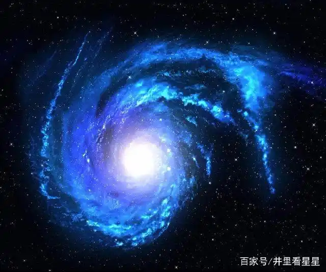 宇宙中各类星系全景图