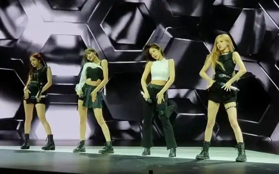 擦边穿衣自由超人气女团blackpink火辣开唱成员lisa穿